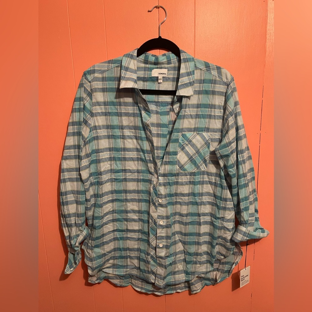 Sonoma Plaid Button Up